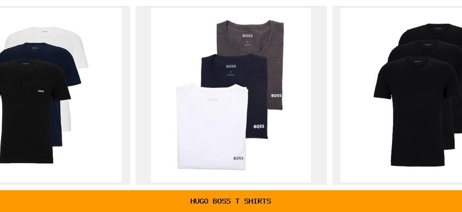 hugo boss t shirts