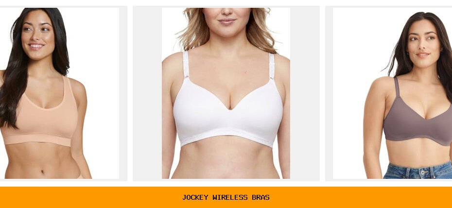 jockey wireless bras