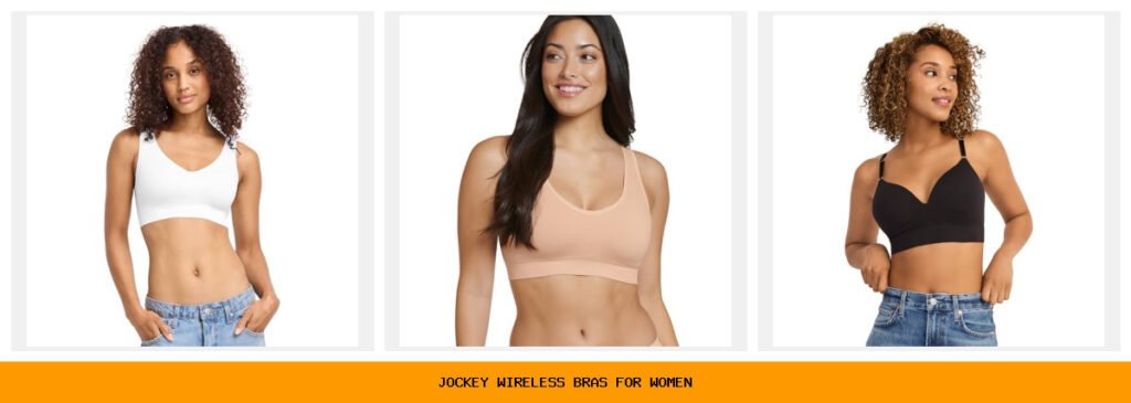 jockey wireless bras for women
