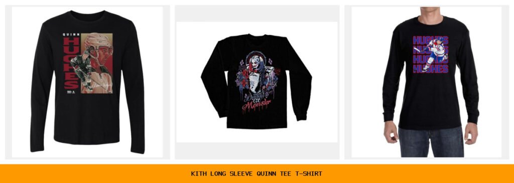 kith long sleeve quinn tee t-shirt