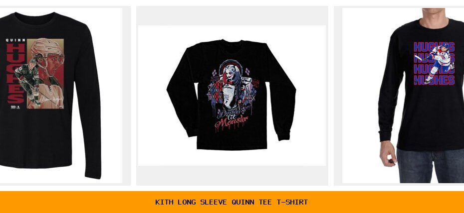 kith long sleeve quinn tee t-shirt
