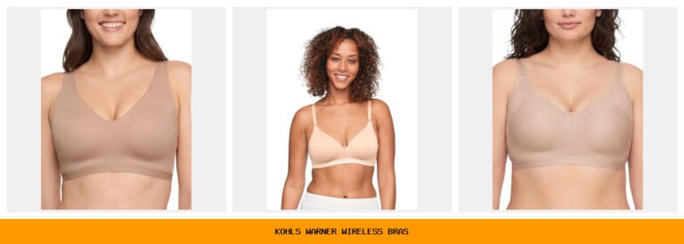 kohl's warner wireless bras