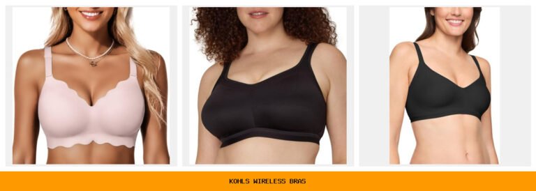 kohl's wireless bras