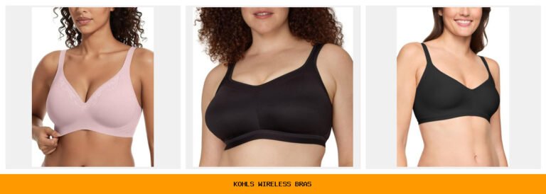 kohls wireless bras