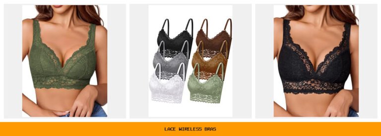 lace wireless bras