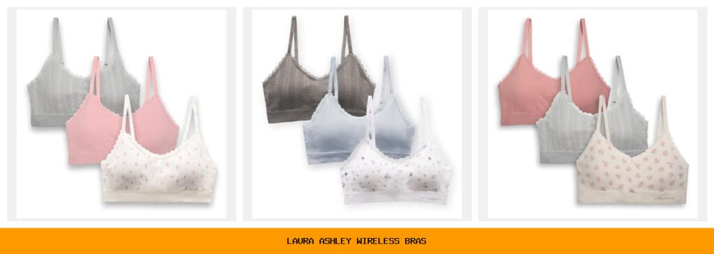 laura ashley wireless bras
