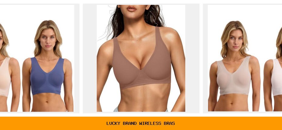 lucky brand wireless bras