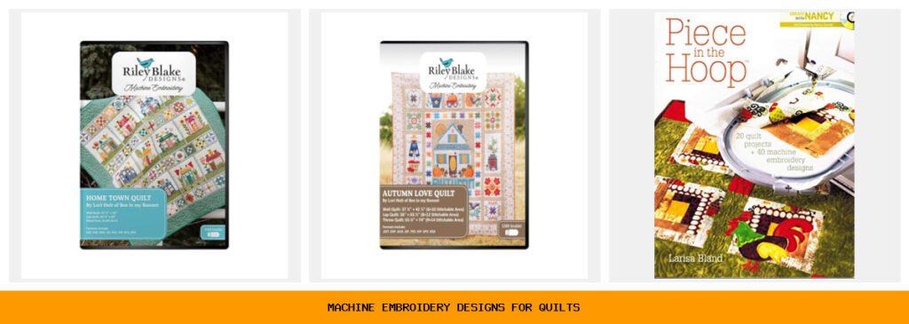 machine embroidery designs for quilts