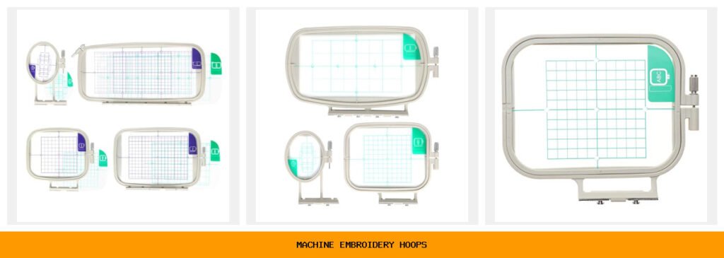 machine embroidery hoops