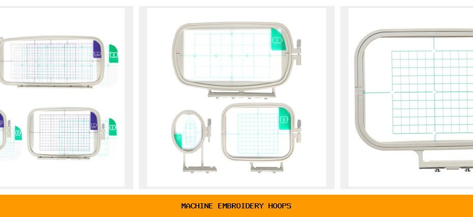 machine embroidery hoops