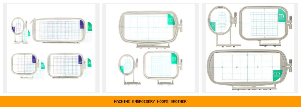 machine embroidery hoops brother