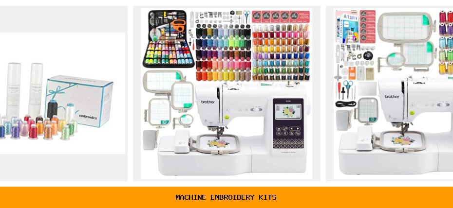 machine embroidery kits
