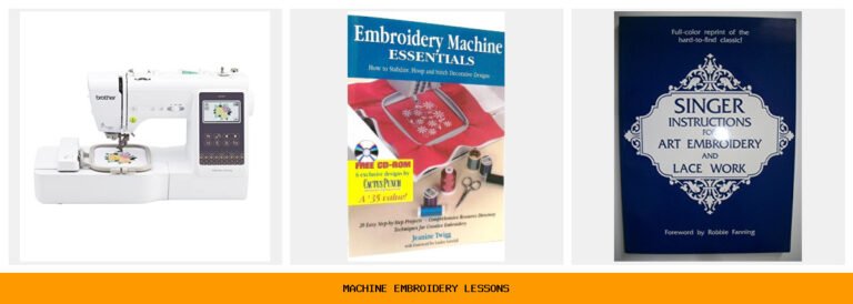 machine embroidery lessons