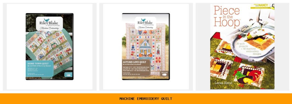 machine embroidery quilt
