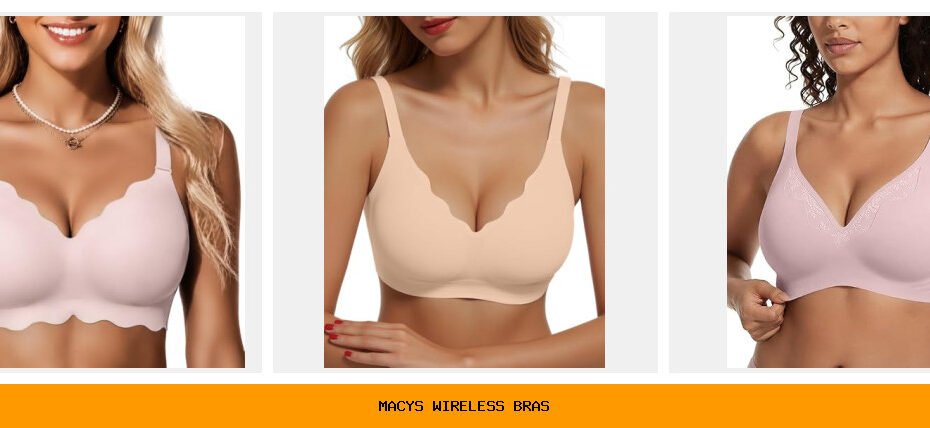 macys wireless bras