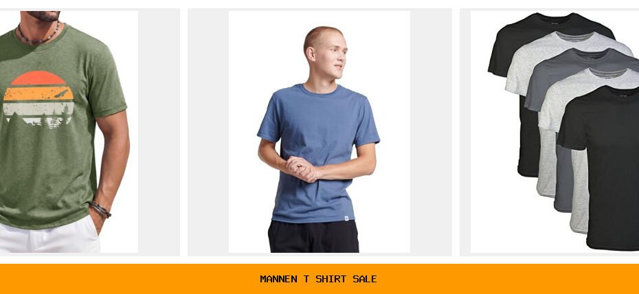 mannen t shirt sale
