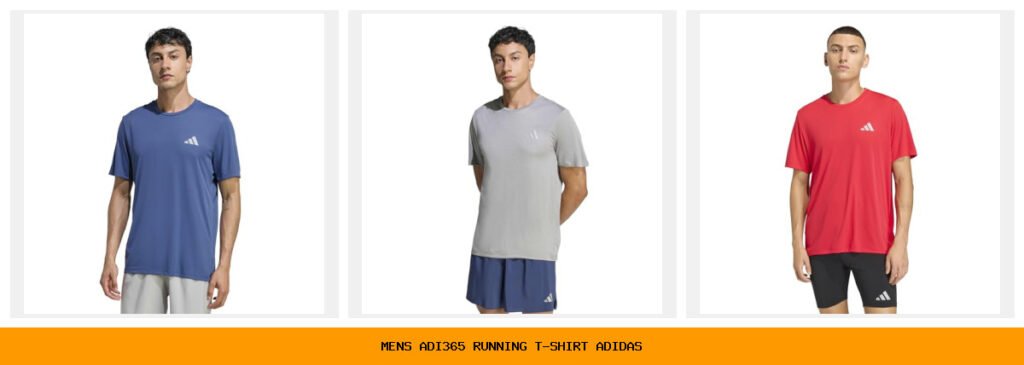 men's adi365 running t-shirt adidas