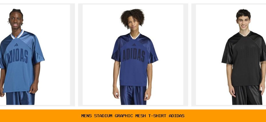 men's stadium graphic mesh t-shirt adidas