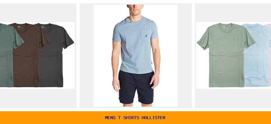 mens t shirts hollister