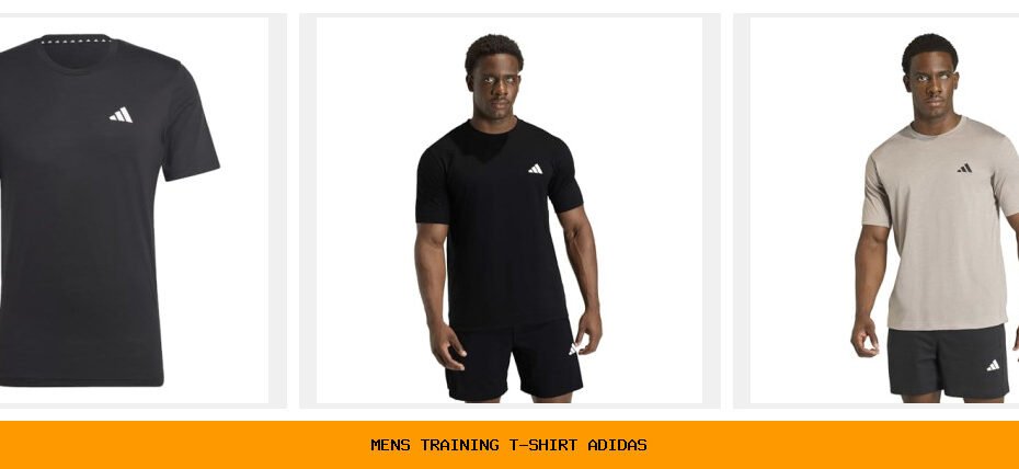 men's training t-shirt adidas