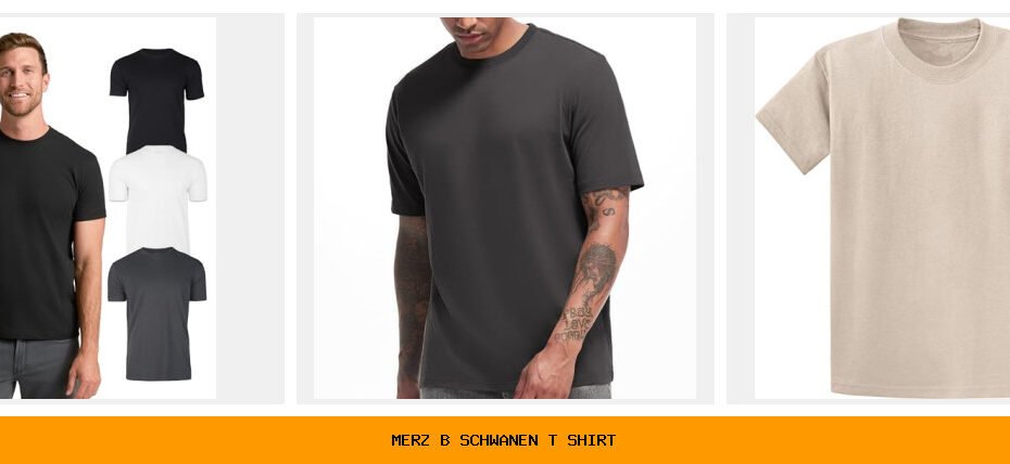 merz b schwanen t shirt