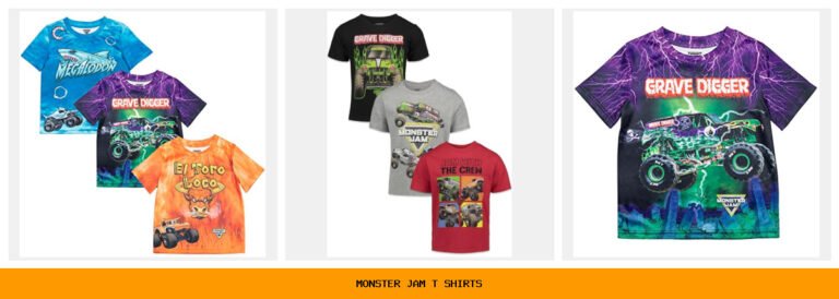 monster jam t shirts