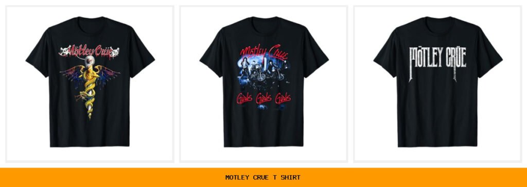 motley crue t shirt