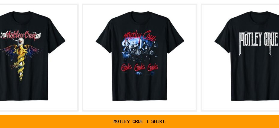 motley crue t shirt