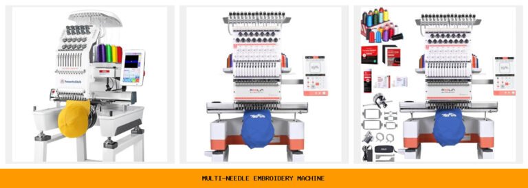 multi-needle embroidery machine