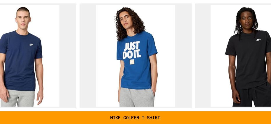nike golfer t-shirt