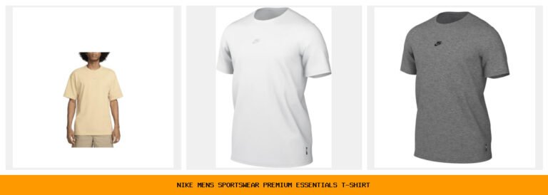 nike men's sportswear premium essentials t-shirt