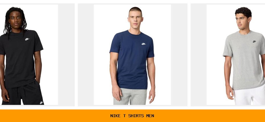 nike t shirts men