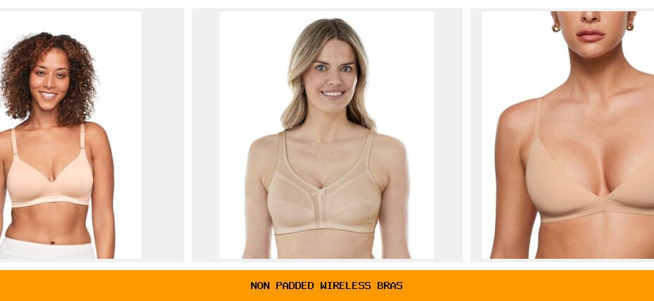 non padded wireless bras