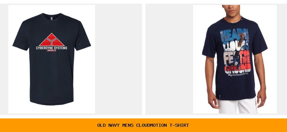 old navy men's cloudmotion t-shirt