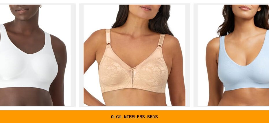 olga wireless bras