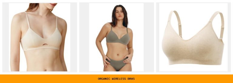 organic wireless bras