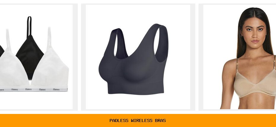 padless wireless bras