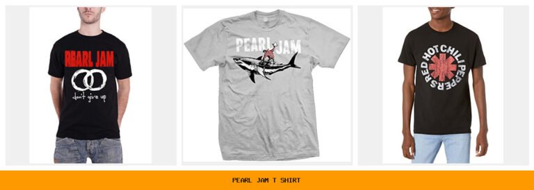 pearl jam t shirt