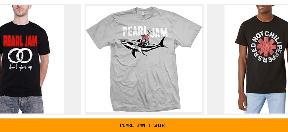 pearl jam t shirt