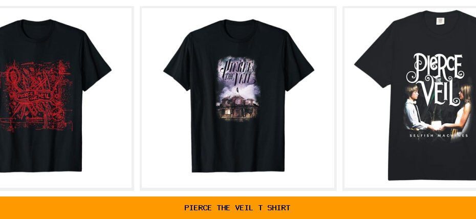 pierce the veil t shirt