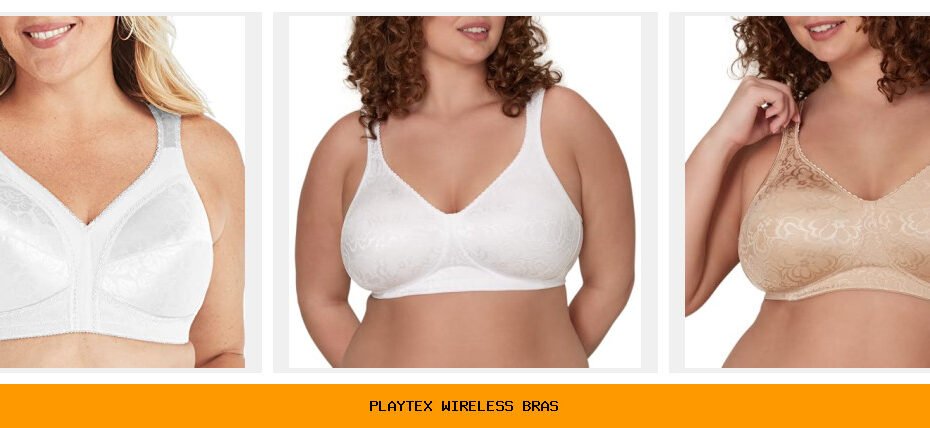 playtex wireless bras