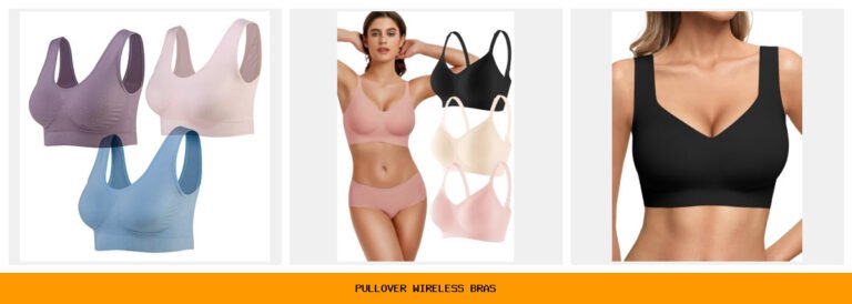 pullover wireless bras
