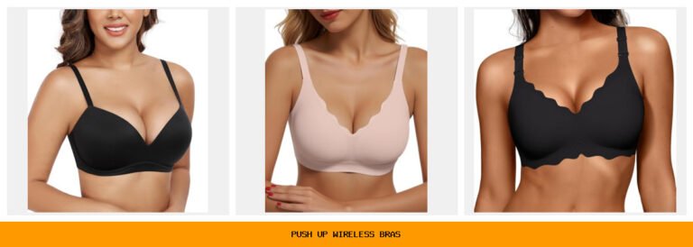push up wireless bras