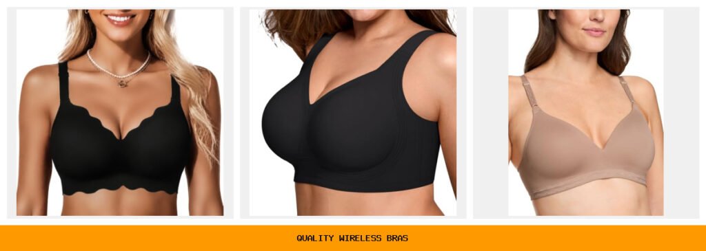 quality wireless bras