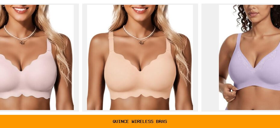 quince wireless bras