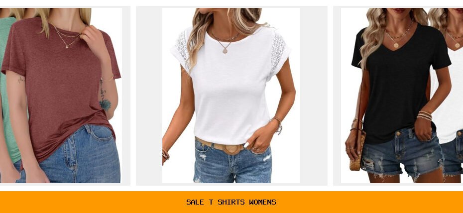 sale t shirts womens