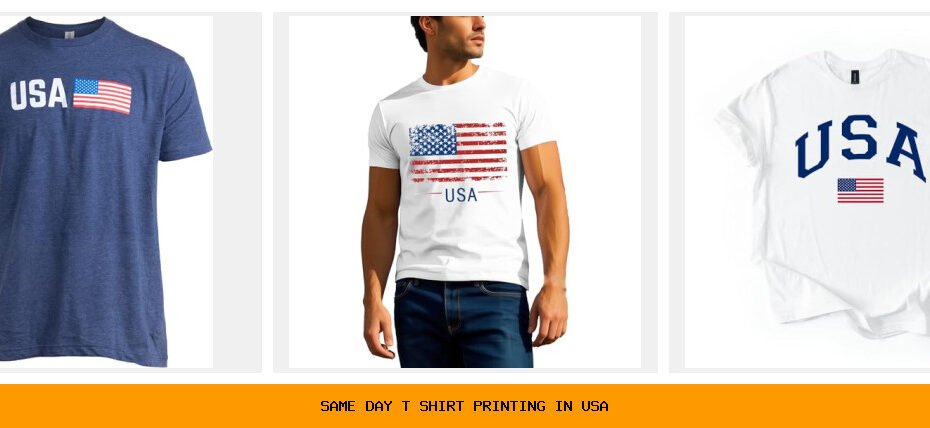 same day t shirt printing in usa