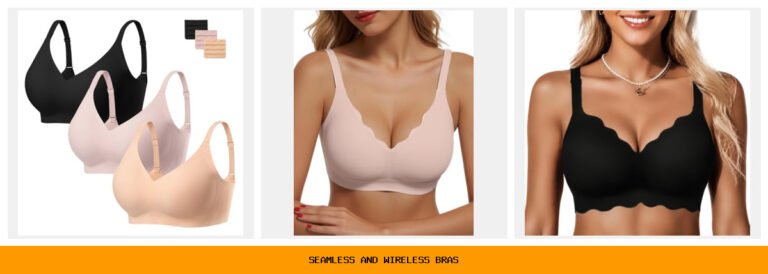 seamless and wireless bras