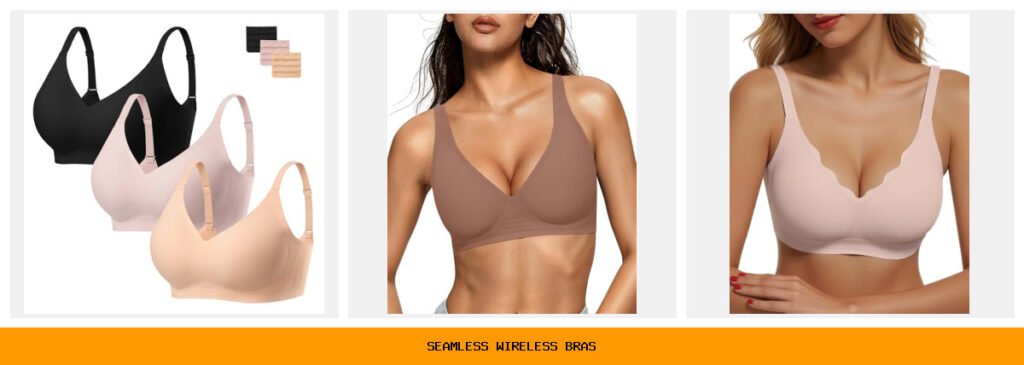 seamless wireless bras