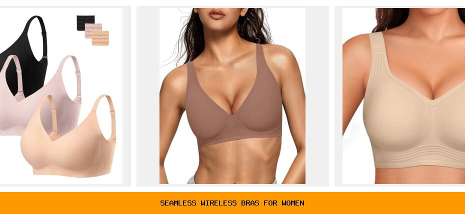seamless wireless bras for women